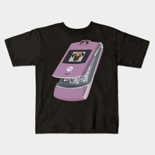 Folding Phone, Shmolding Shmone Kids T-Shirt